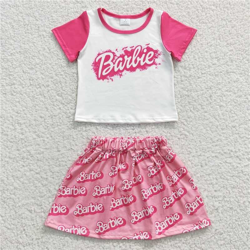 Barbie skirt set