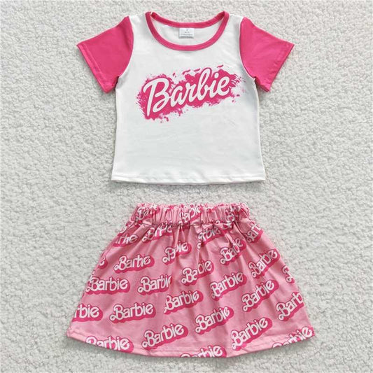 Barbie skirt set