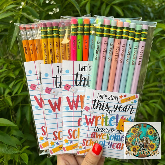Name Pencils