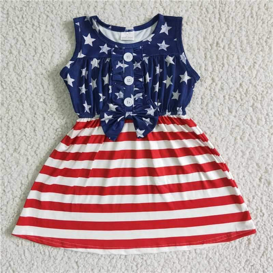 American flag bow dress