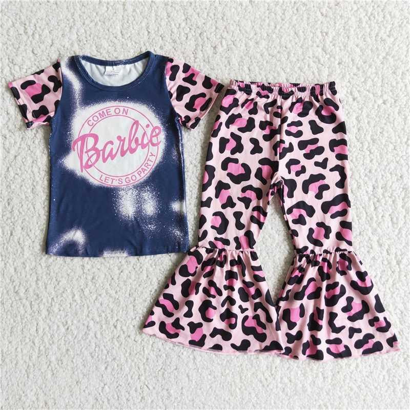 Cheetah Barbie bell set