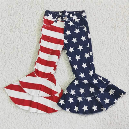 American flag bells