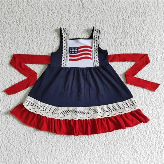 American flag lace dress