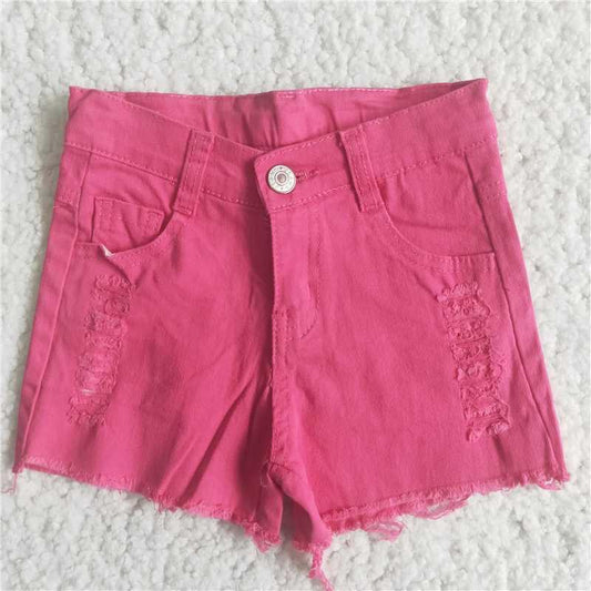 Dark pink shorts