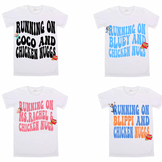 Running on… and chicken nugs