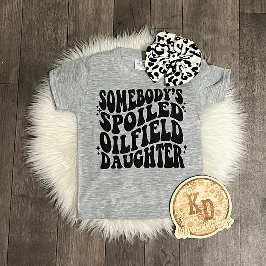 Spoiled oilfield daughter