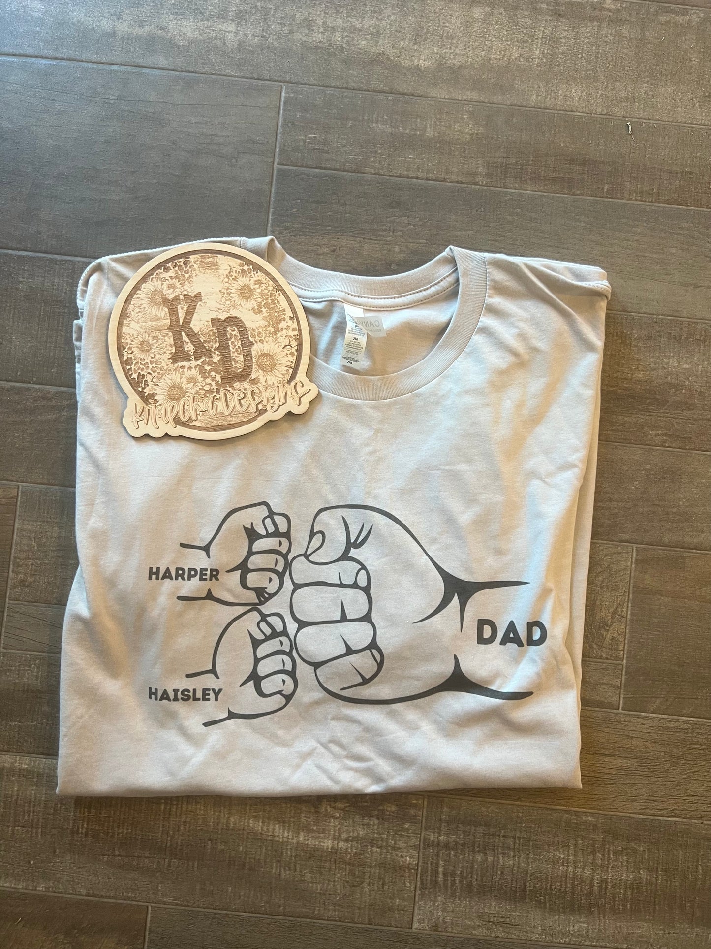 Father’s Day fist shirt