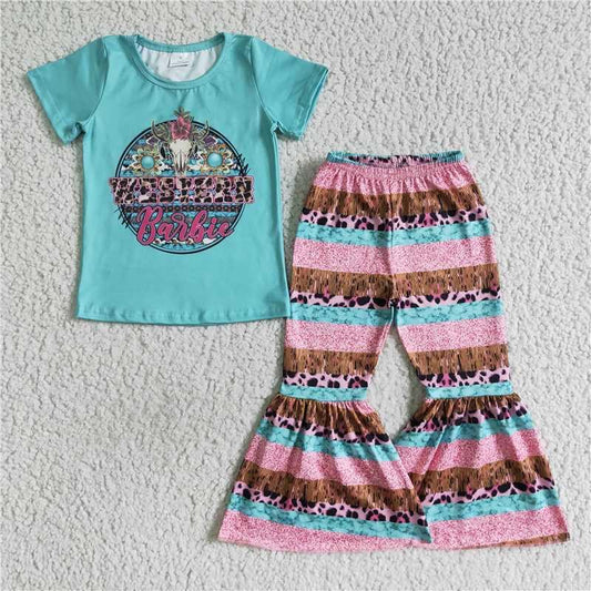 Western Barbie bell set