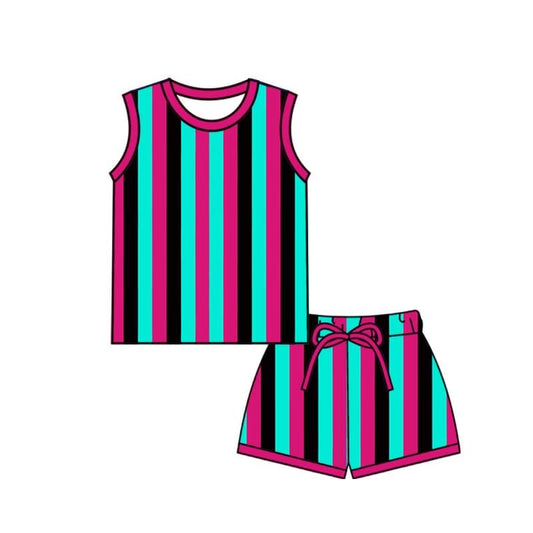 Striped tank lounge