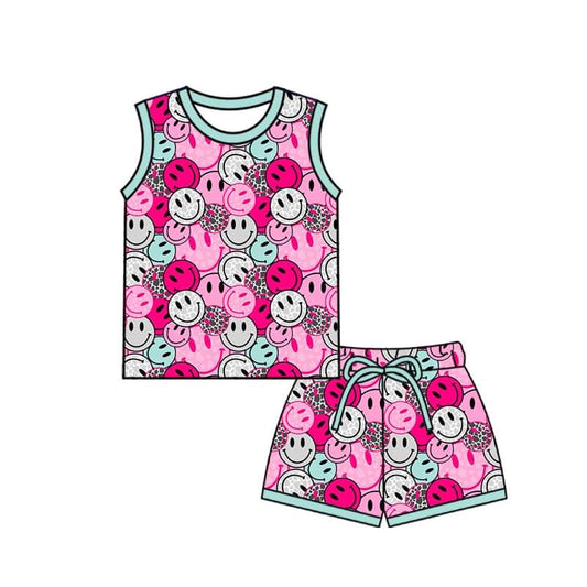 Retro smiley face tank lounge
