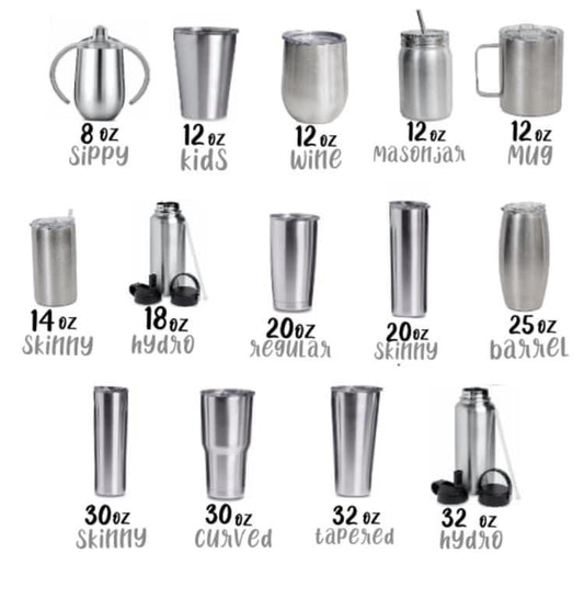 Sunflower tumbler with name