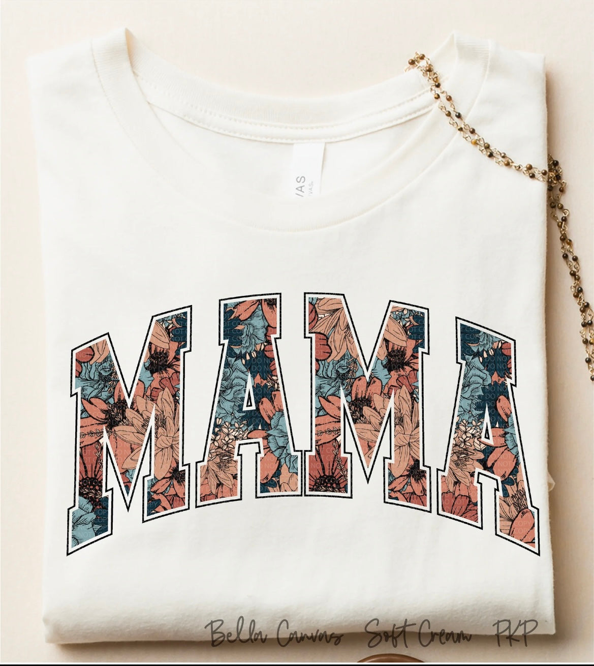 Dark floral MAMA