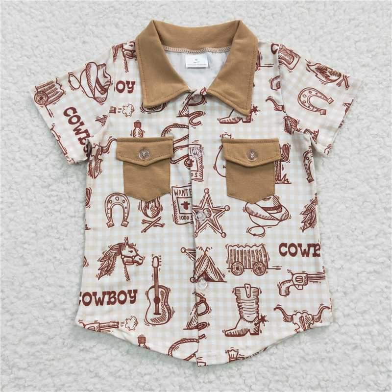 Cowboy button down