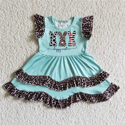 Turquoise bunny dress