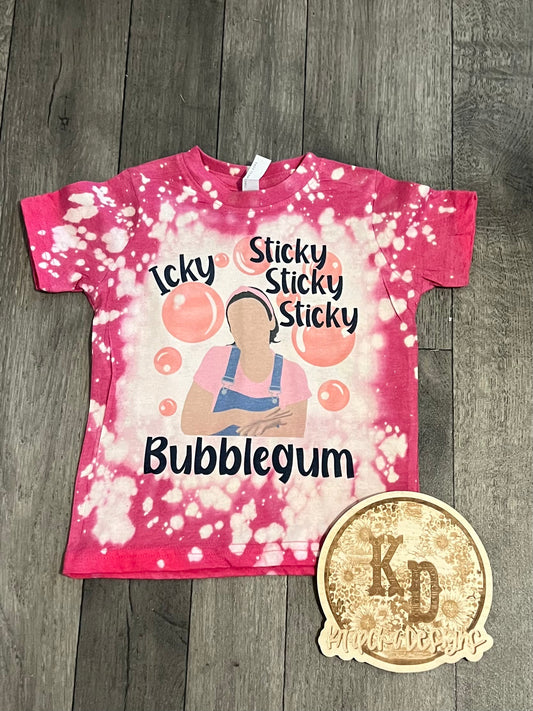 Sticky bubblegum