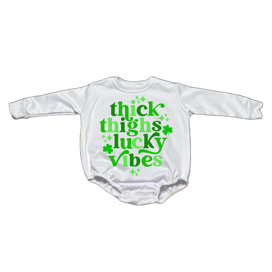 Thick things and lucky vibes