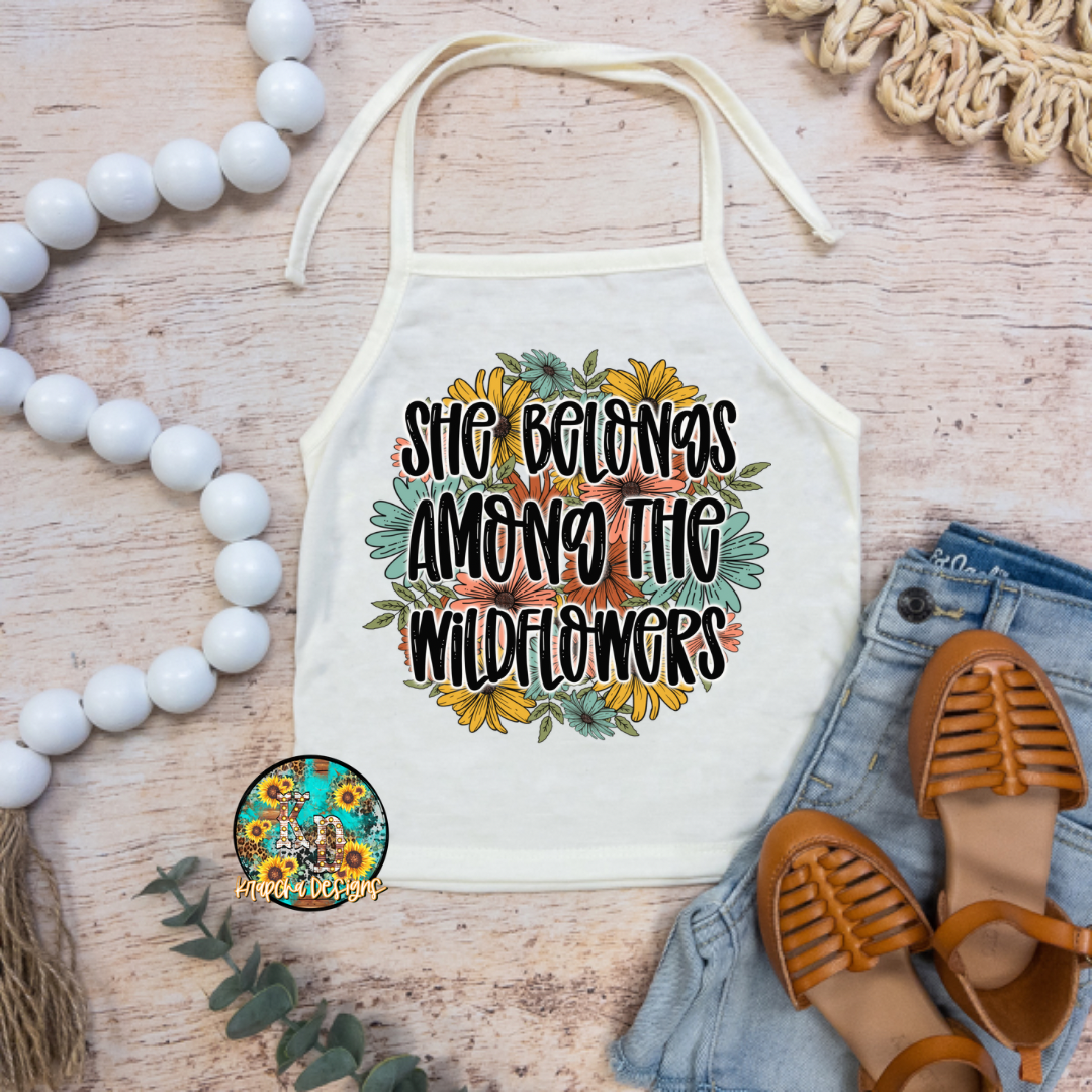 She belongs among the wildflowers