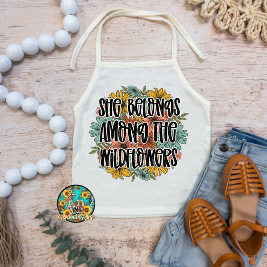 She belongs among the wildflowers