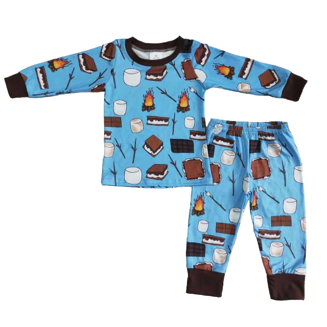 Blue camping lounge set