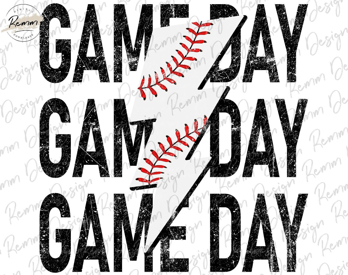 Game day baseball