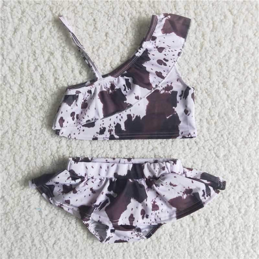 Cow print 2 piece