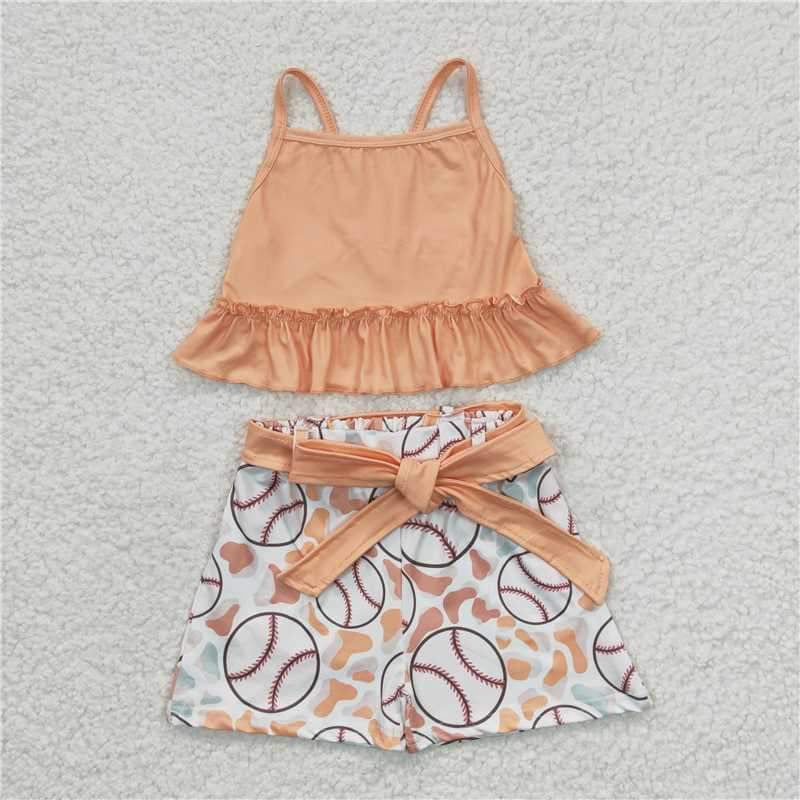 Peach cheetah set