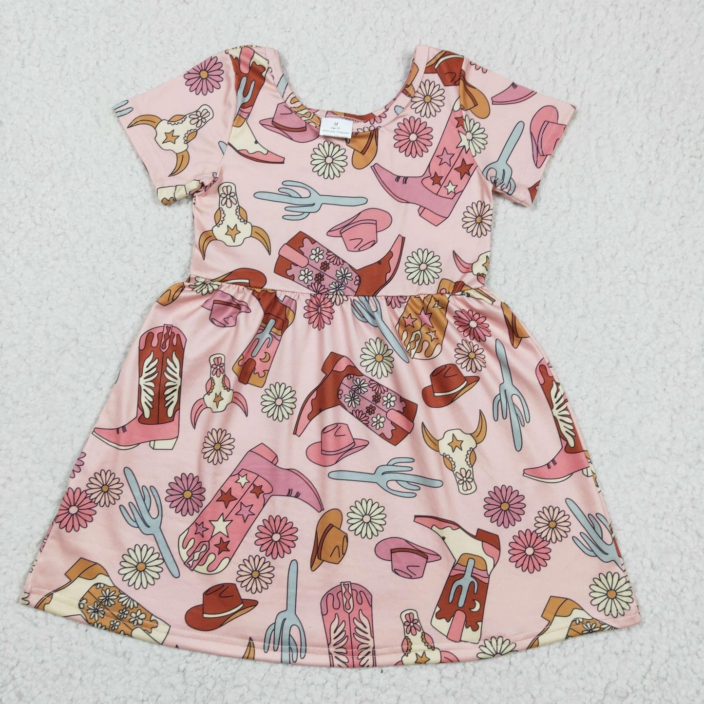 Boots never broke my heart dress