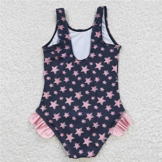 Pink stars one piece