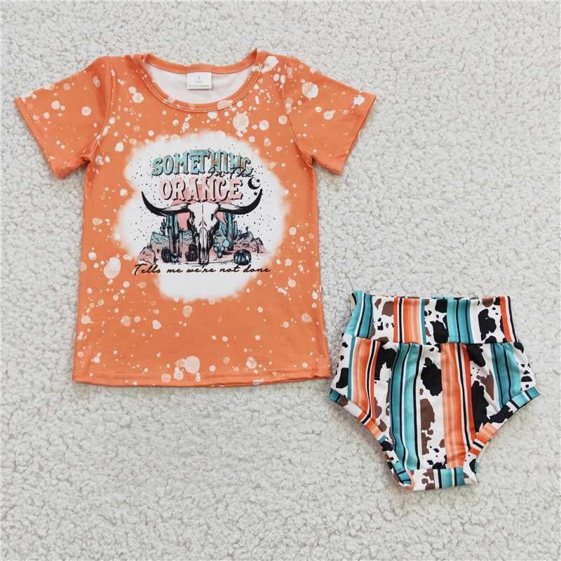 Something in the orange bummie set