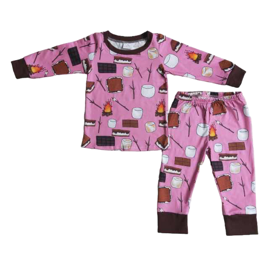 Pink camping lounge set