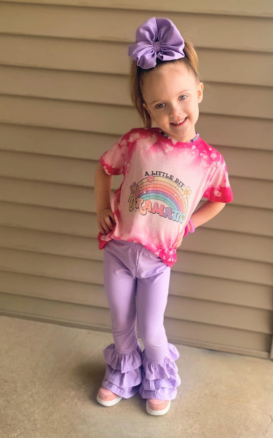 A little bit dramatic