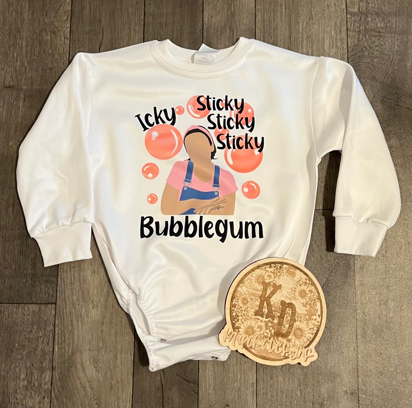 Sticky bubblegum