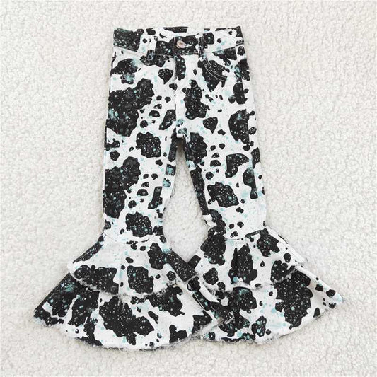 Cow print bells