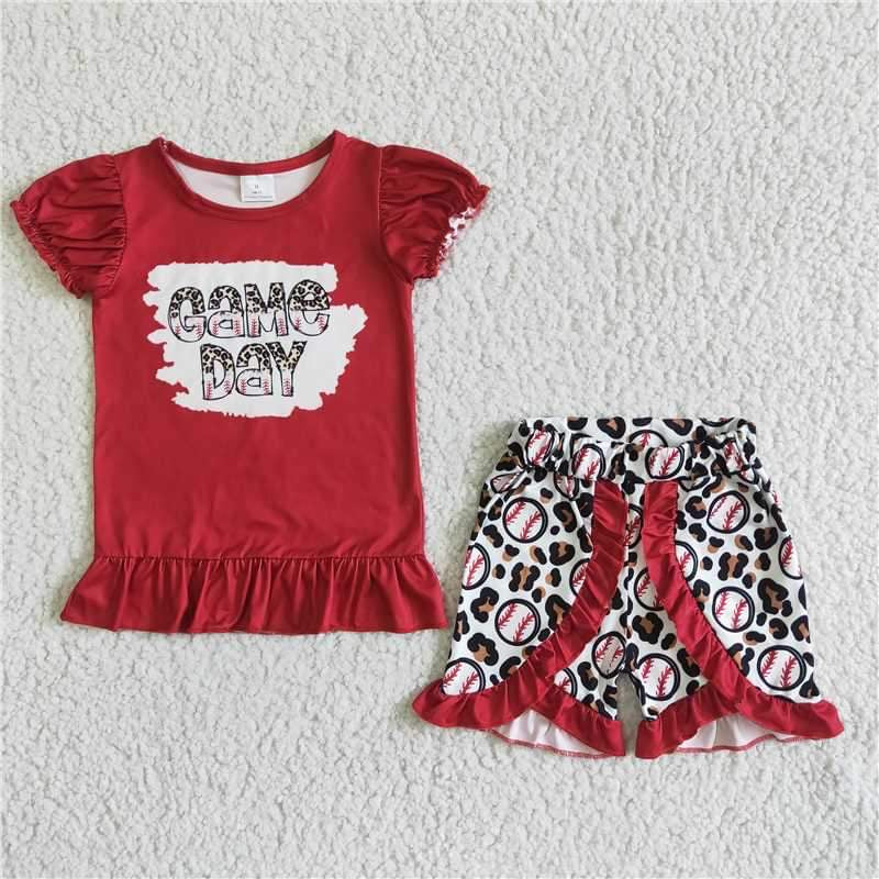 Game day short set