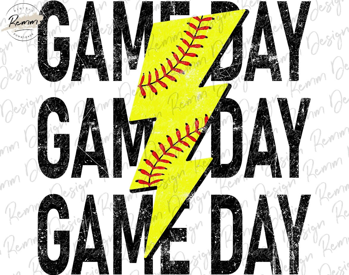 Game day softball